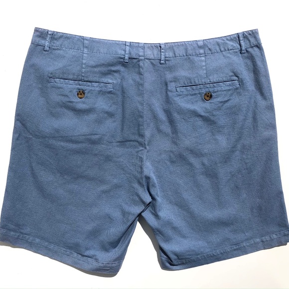 Quaker Marine Supply Camden Short men size 40 Steel Blue cotton canvas summer - Picture 2 of 7